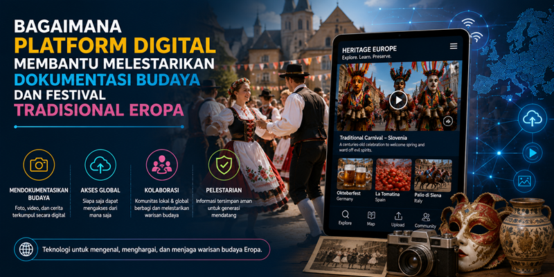 Bagaimana Platform Digital Membantu Melestarikan Dokumentasi Budaya dan Festival Tradisional Eropa