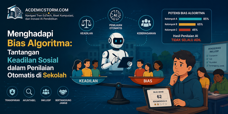 Menghadapi Bias Algoritma Tantangan Keadilan Sosial dalam Penilaian Otomatis di Sekolah