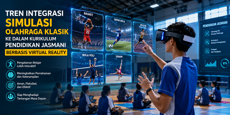 Tren Integrasi Simulasi Olahraga Klasik ke Dalam Kurikulum Pendidikan Jasmani Berbasis Virtual Reality
